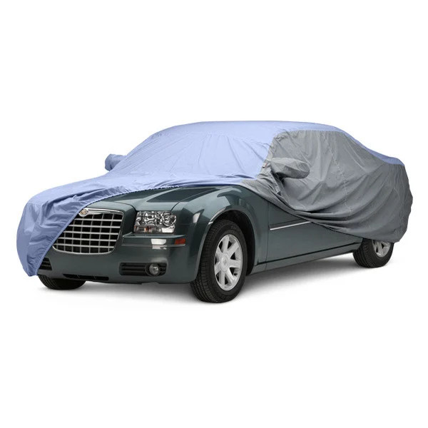 Covercraft WeatherShield HP Two-Tone Light Blue Custom Car Cover w Gray Sides
