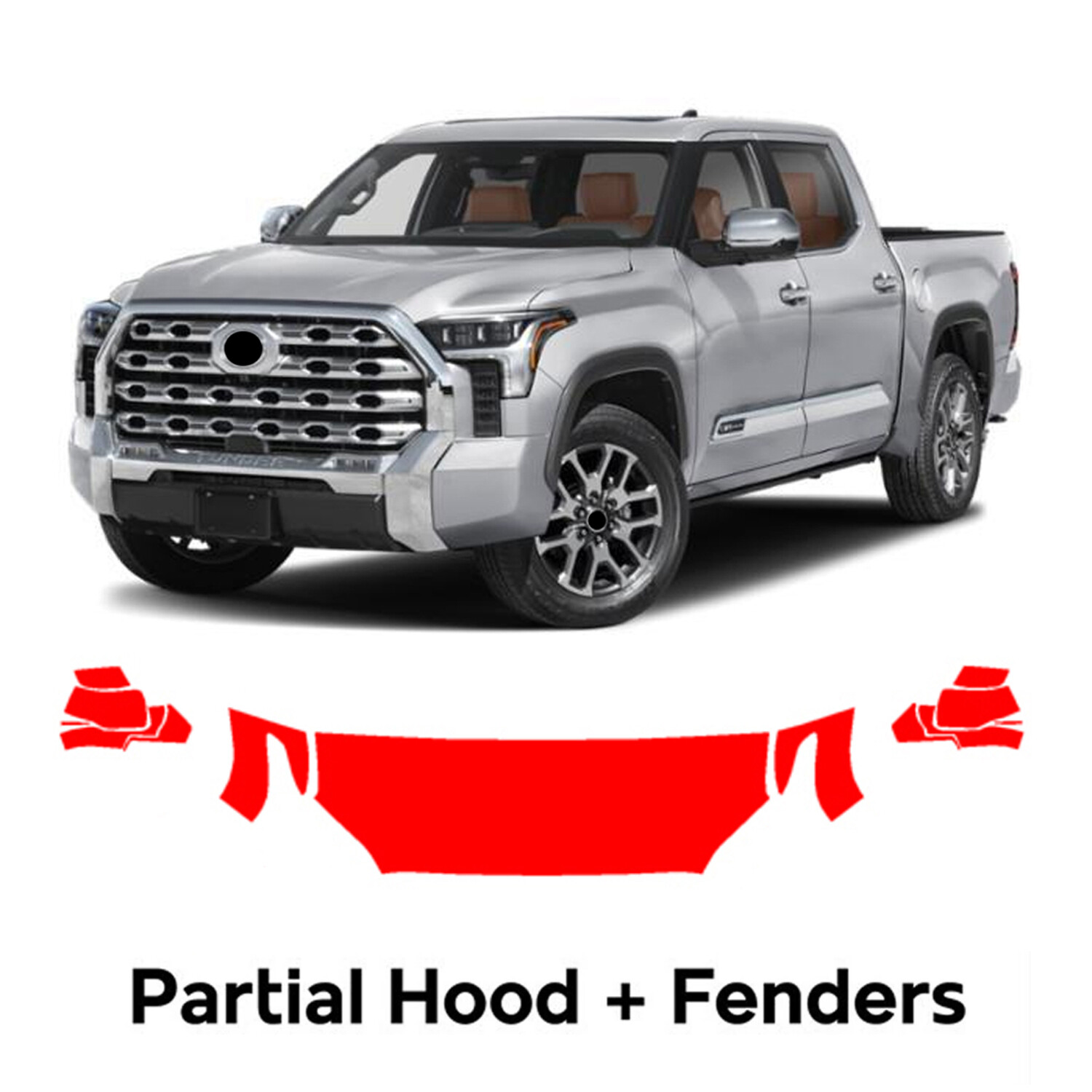 Hood Precut PPF Paint Protection Film For Toyota Tundra 2022-2025