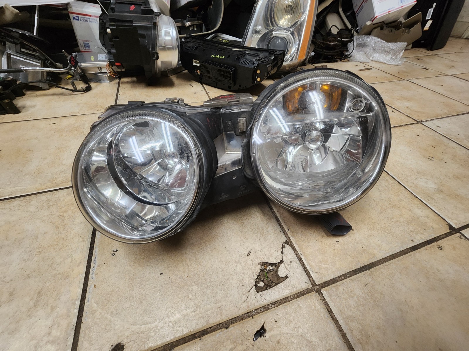2005 2006 2007 2008 JAGUAR S TYPE LEFT DRIVER SIDE HEADLIGHT