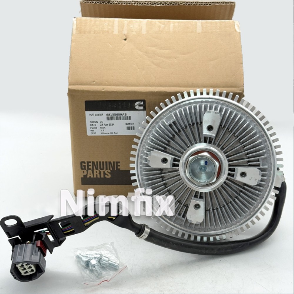 NEW Fan Clutch Radiator Cooling 68155609AB For Cummins 10-13 Dodge Ram 2500 3500