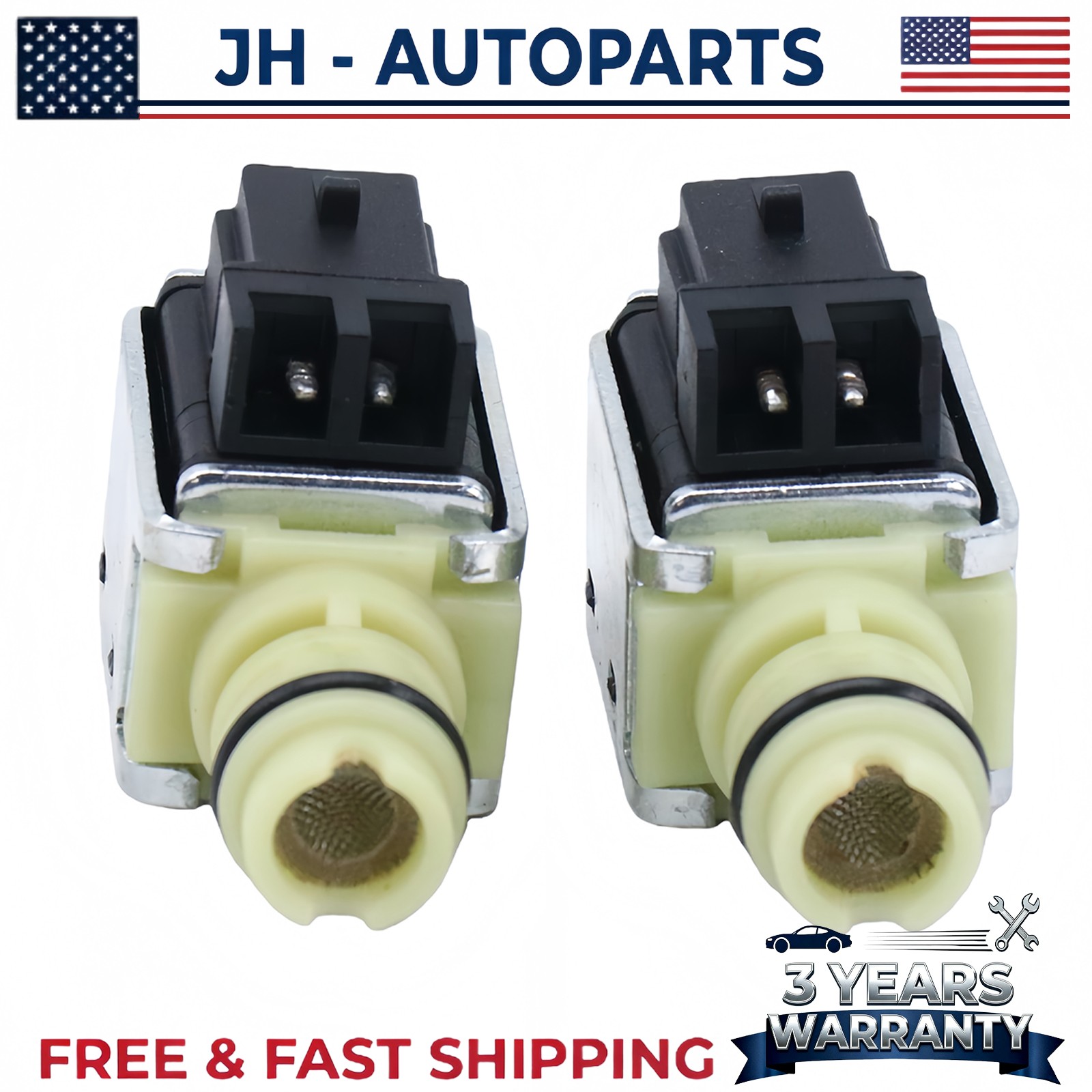 Set Of 2 Transmission Shift Solenoids For CHEVROLET Cobalt 2005-2010 2.2L 2.4L
