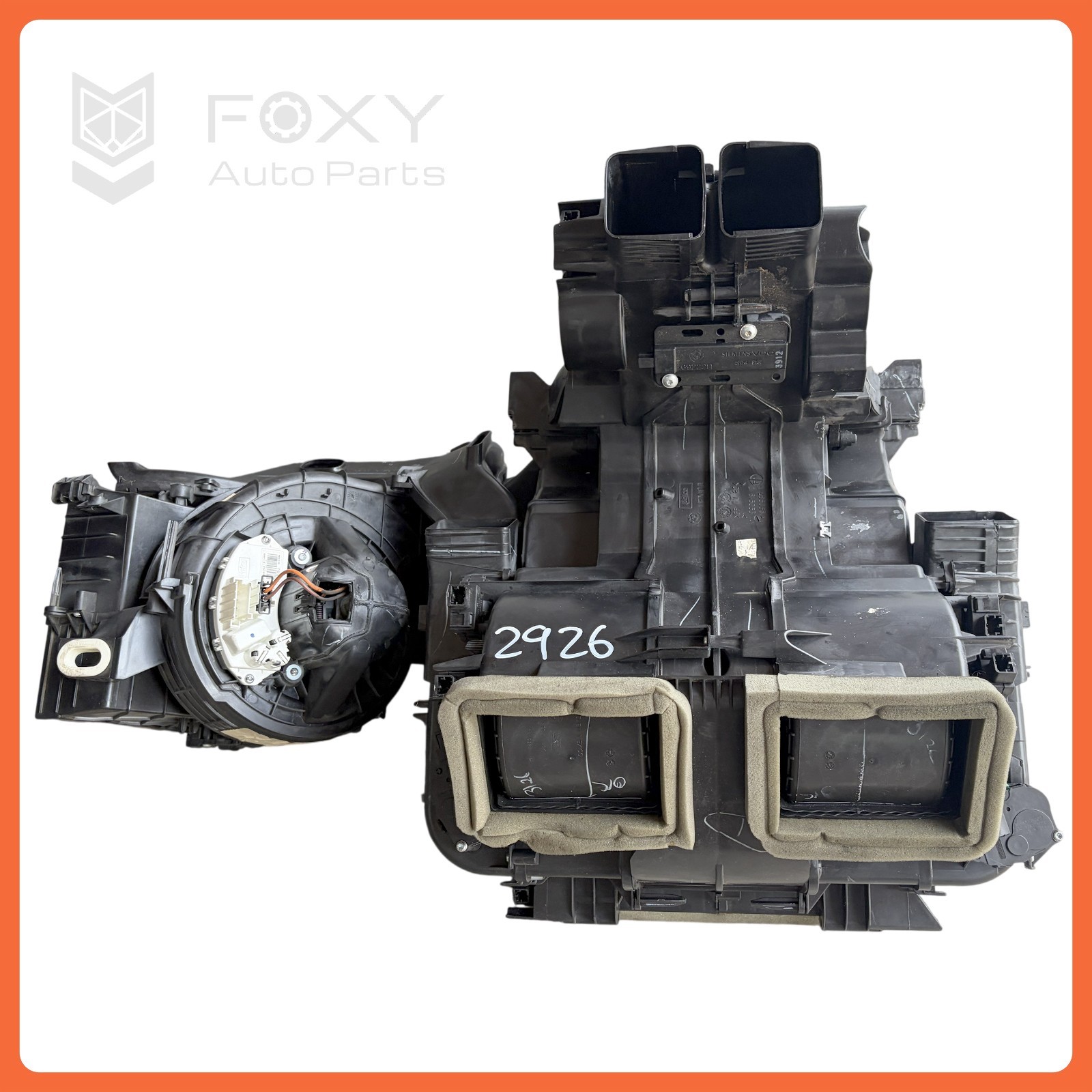 07-12 BMW X5 X6 E70 E71 E72 HVAC AC Blower Heater Core Housing Case Assembly OEM