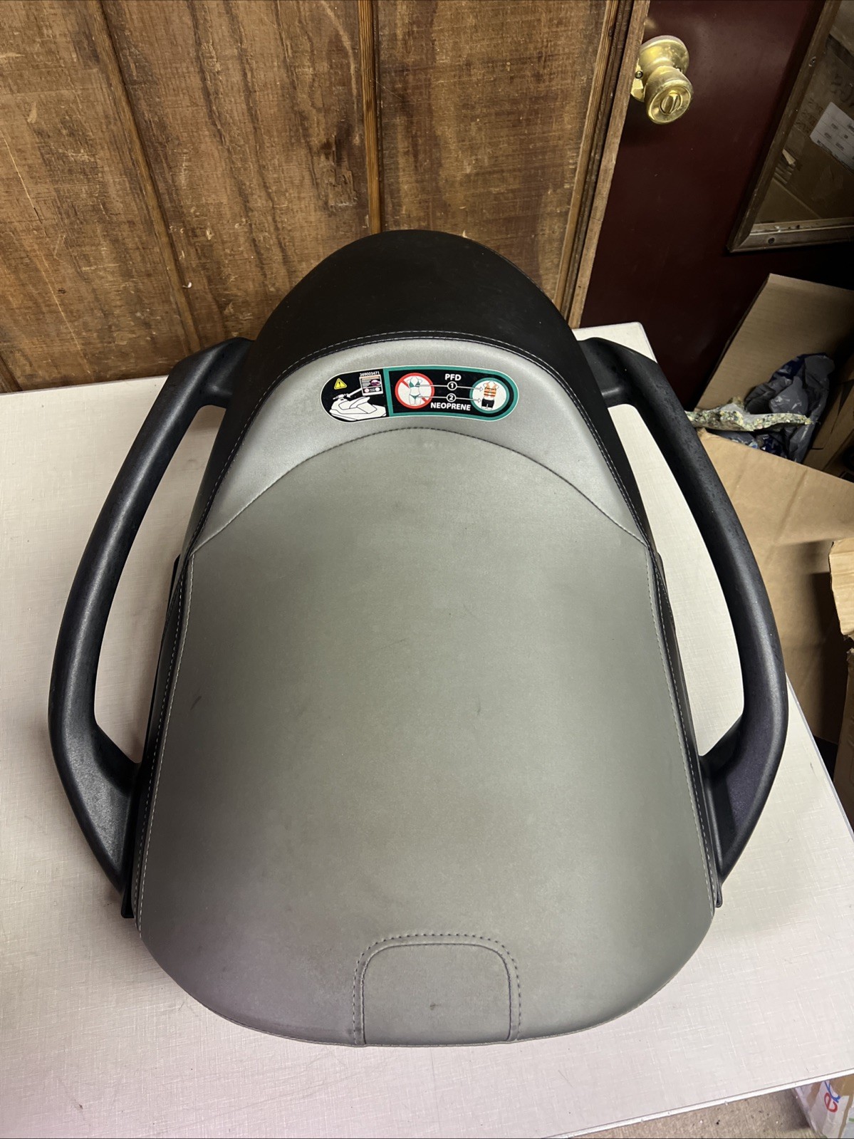 18-25 Seadoo RXT-X 300 RXTX Rear Passenger Seat Bench W/ Grab Bar Handles