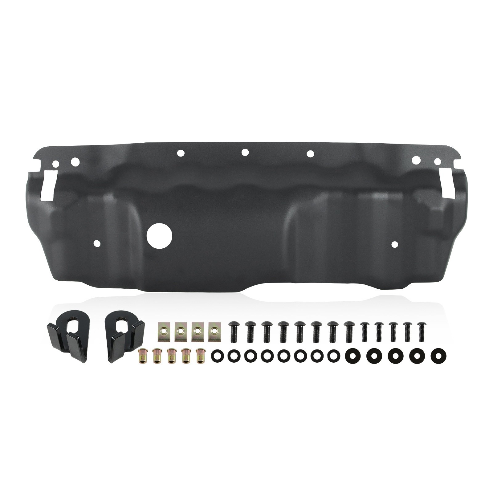 1 pack Front Bumper Skid Plate For 2007-2017 Jeep Wrangler JK Rubicon