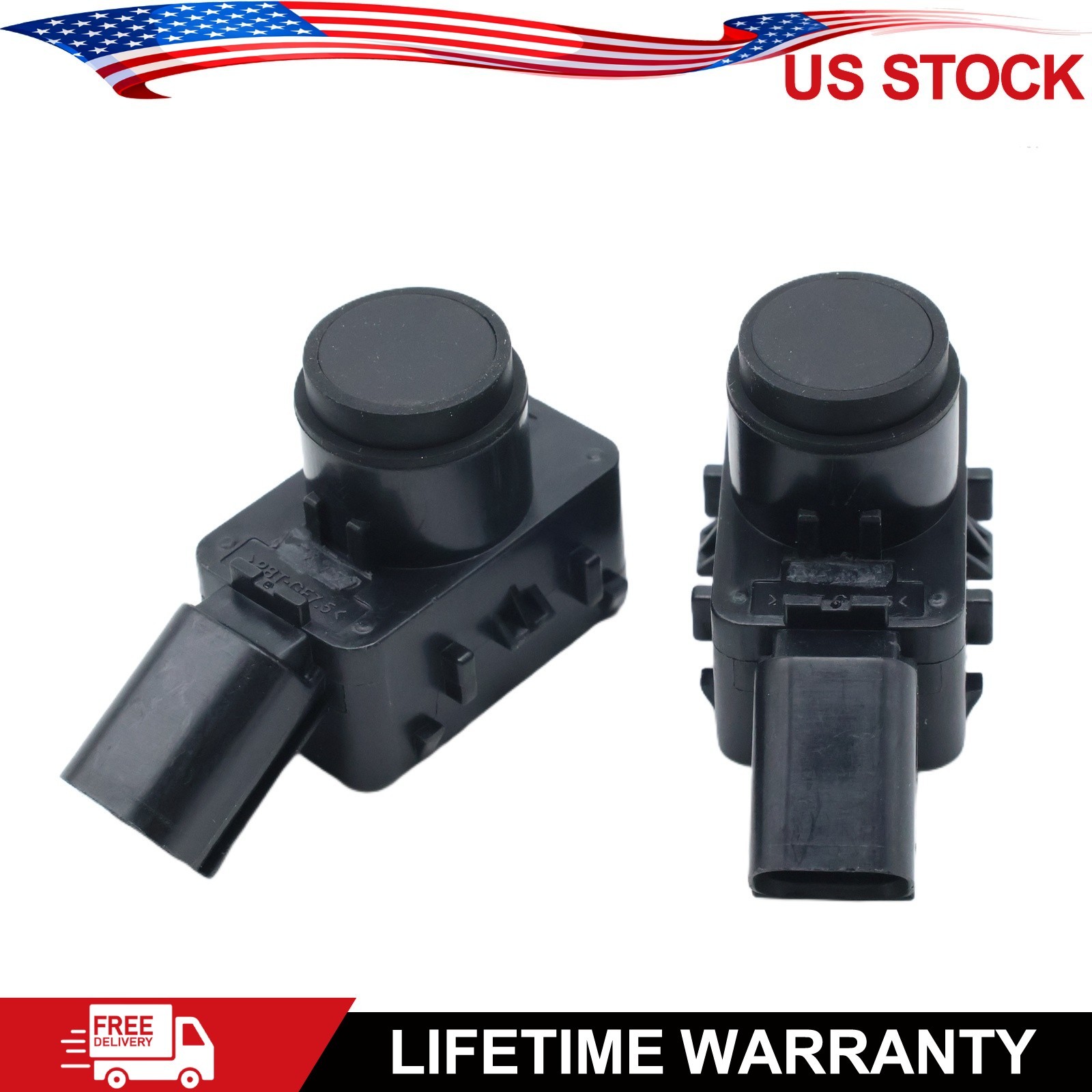 2Pcs Bumper Parking Sensor 89341-K0060-B9 Fit For 2022 2023 2024 Toyota Tundra