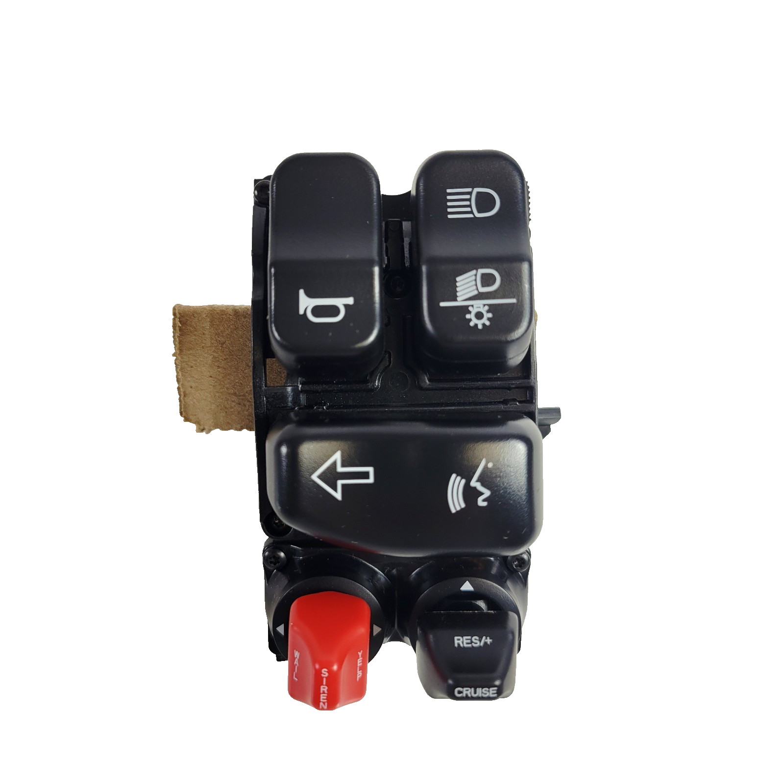Harley 14-25 Police FLHTP Left Hand Switch Control Pack Siren & Cruise OEM NEW