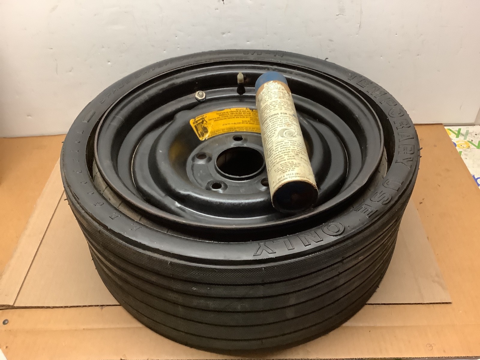 Rare Vintage 1978-1979 CAMARO SPACE SAVER SPARE W/ TANK 9590399 dte K38 & 7-78 Rare Vintage 1978-1979 CAMARO SPACE SAVER SPARE W/ TANK 9590399 dte K38 & 7-78