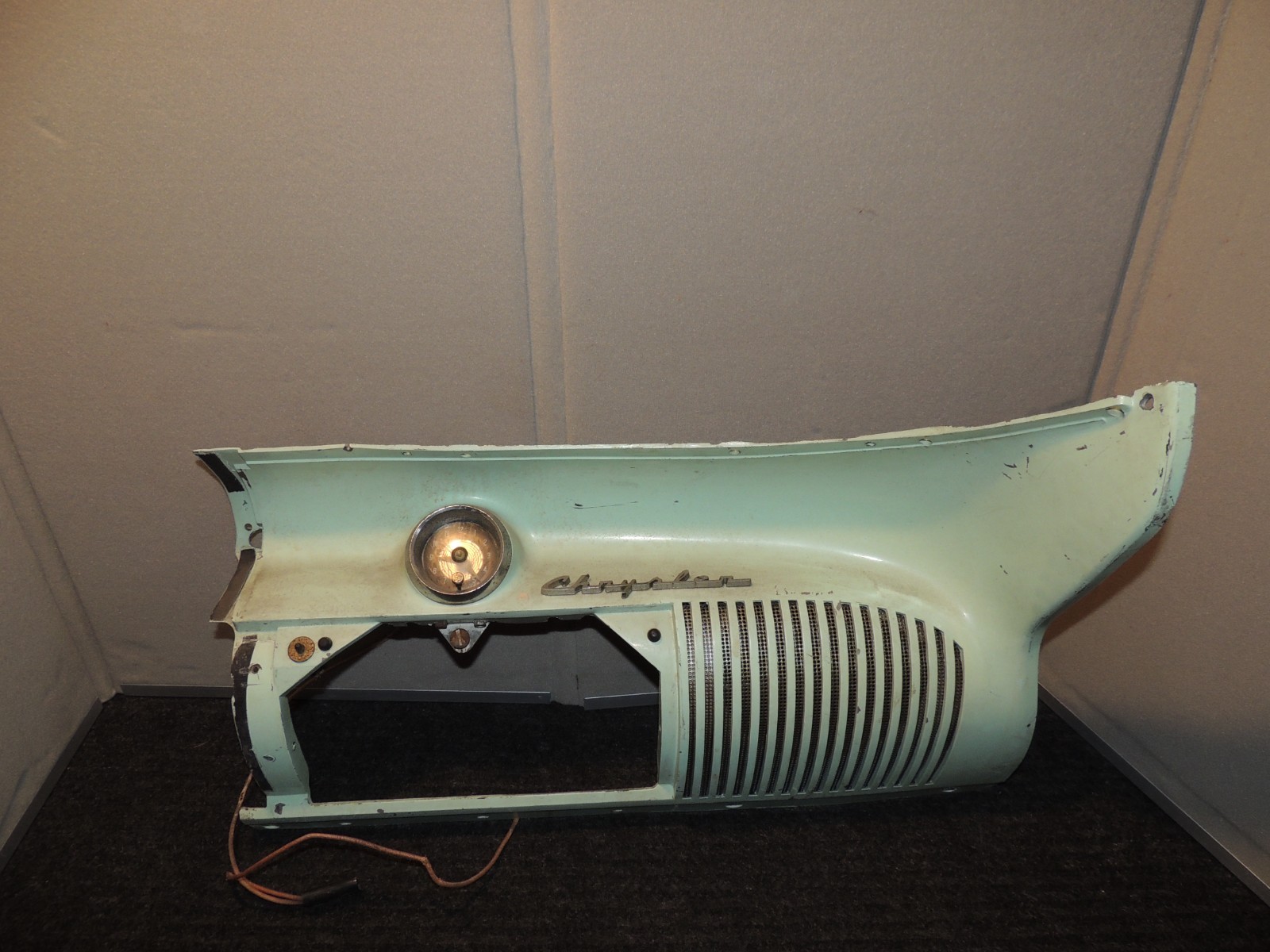 Vintage 1956 Chrysler New Yorker Dash w/ Clock