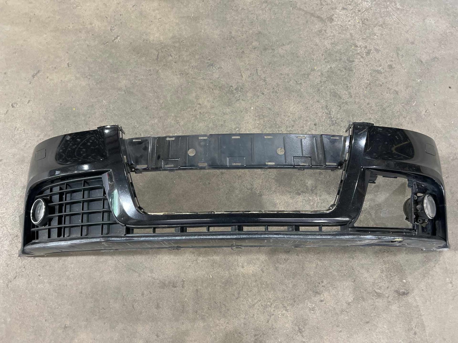 2009 2010 MK2 Audi TTS OEM Front Bumper Brilliant Black LY9B (Cracked Bottom) TL