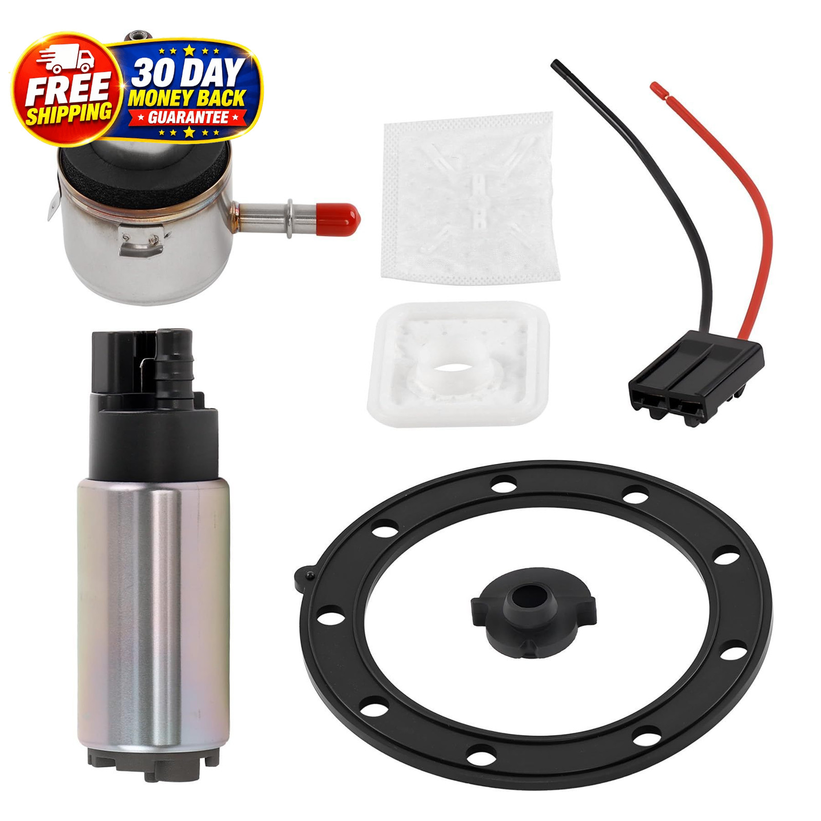 EFI Fuel Pump with Fuel Pressure Regulator Kit Compatible with Sea-Doo GTI GTX R EFI Fuel Pump with Fuel Pressure Regulator Kit Compatible with Sea-Doo GTI GTX R