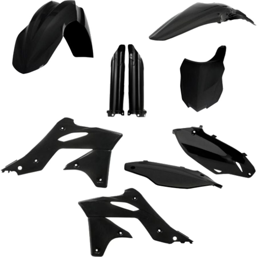 Acerbis Full Plastic Kit - Black 2314180001