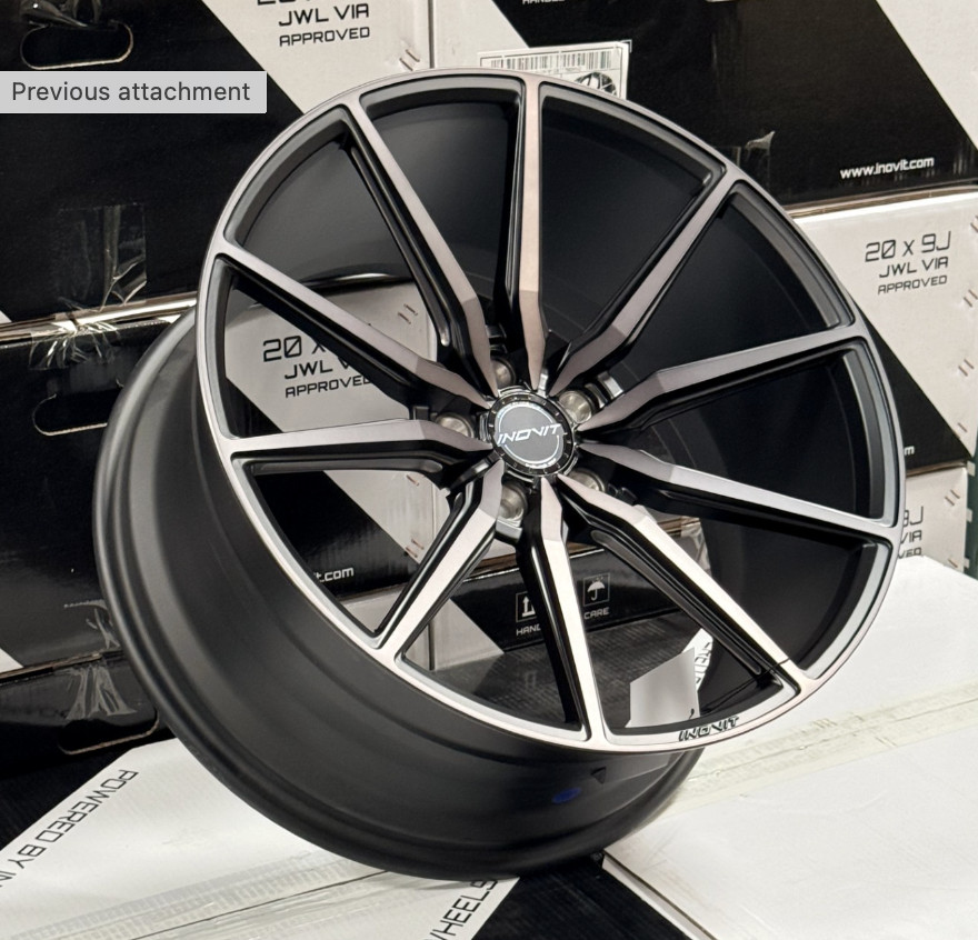 20x8.5/20x10 5x114.3 Inovit Frixion5 Wheels 20\