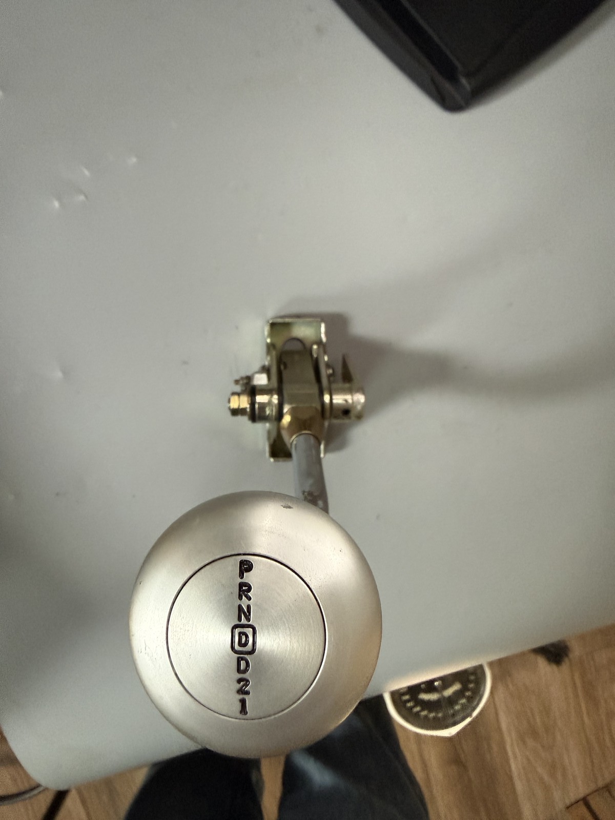 Lokar Automatic Floor Shifter OD 4-Speed Chrome NEW Unused