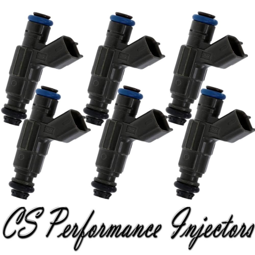 OEM Bosch Fuel Injectors Set (6) 0280155863 for 2000-2008 Jaguar Lincoln 3.0L V6