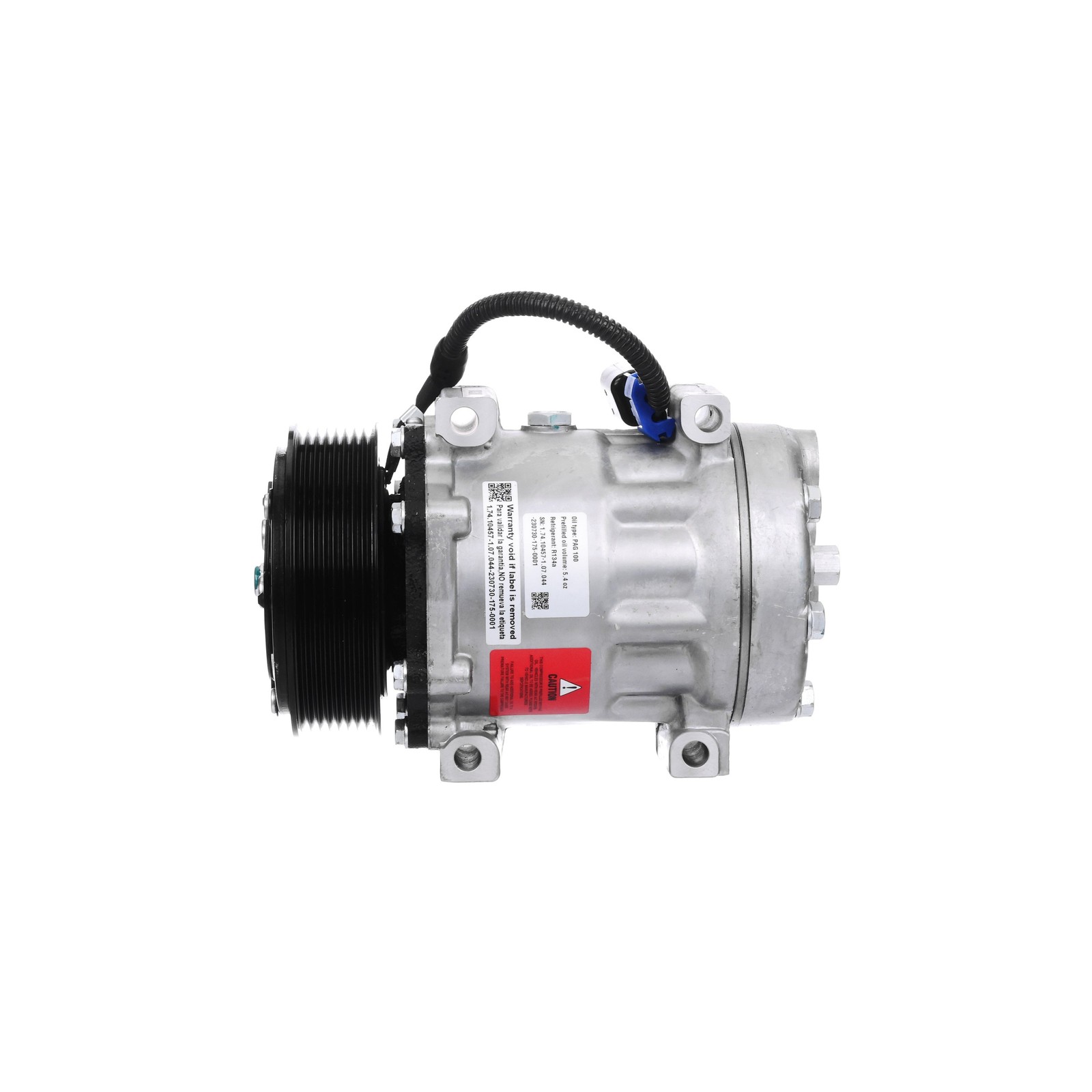 A/C Compressor Compatible With Freightliner M2 106 2002-2018, M2 2005-2010 A/C Compressor Compatible With Freightliner M2 106 2002-2018, M2 2005-2010