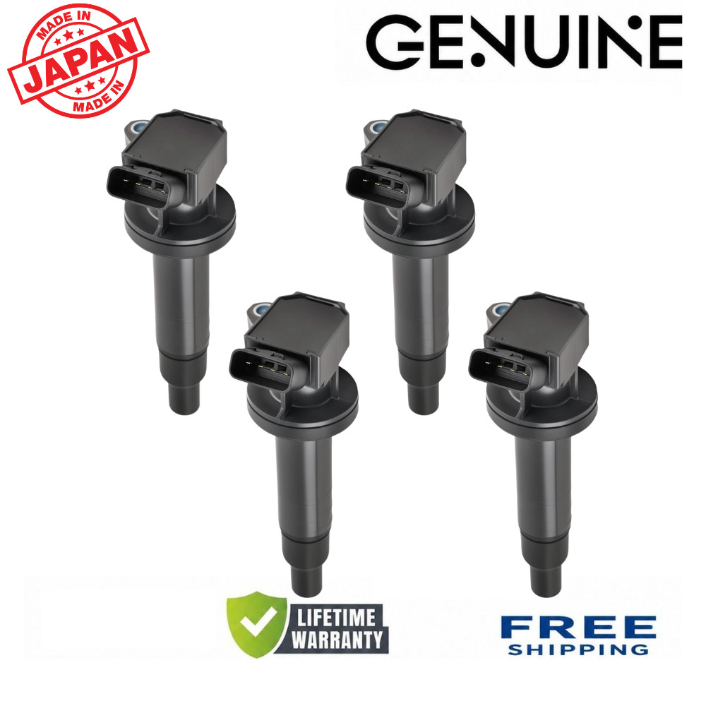 OEM NEW DENSO x4 Ignition Coil 2000-2005 Toyota Celica, Pontiac Vibe 1.8L I4