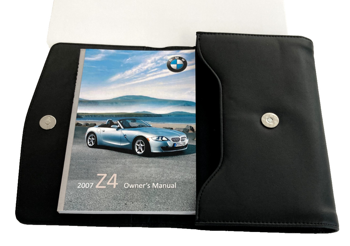 Owner Manual for 2007 BMW Z4 Coupe, Roadster, & M, Owner's Manual Glovebox Book