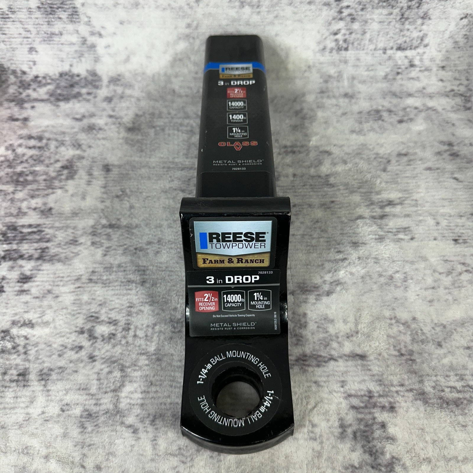 New Reese Towpower 7028133 Ball Mount 2-1/2\