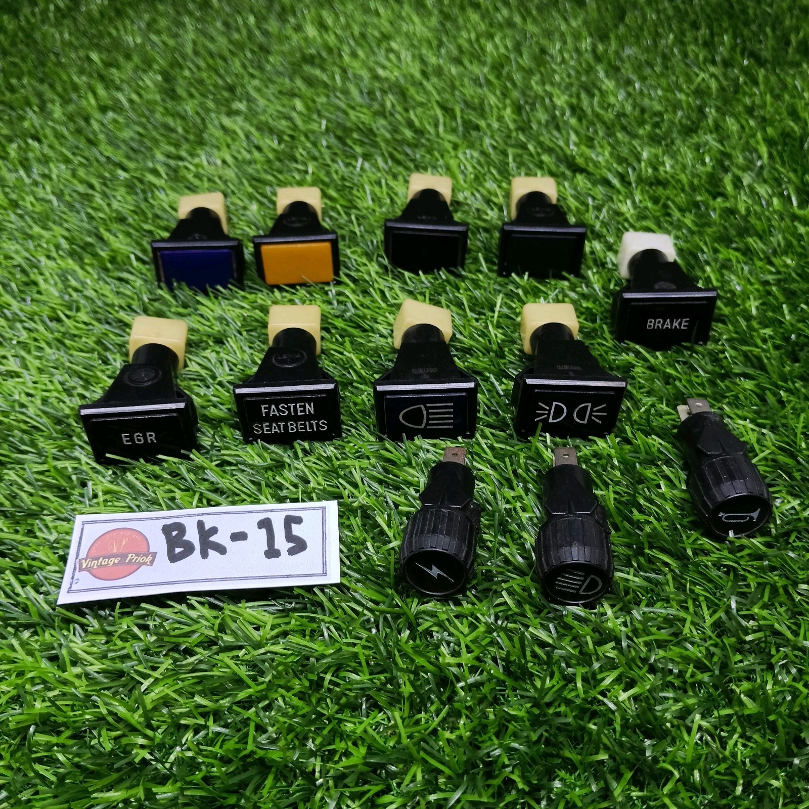 Lamborghini Countach  Dashboard Indicator Light Set – LP400 LP500S 25th NOS