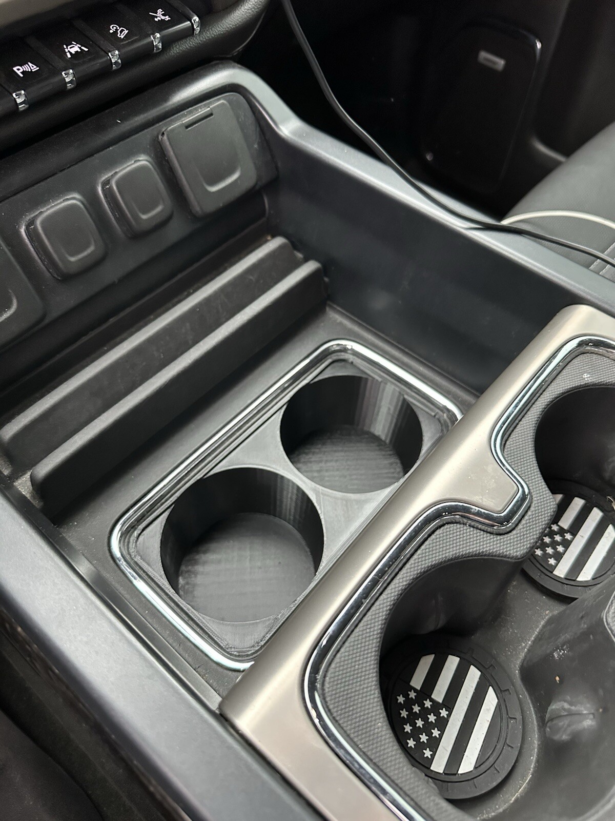 Center Console Cup Holder 2014-2018 Chevy Silverado GMC Sierra Center Console Cup Holder 2014-2018 Chevy Silverado GMC Sierra
