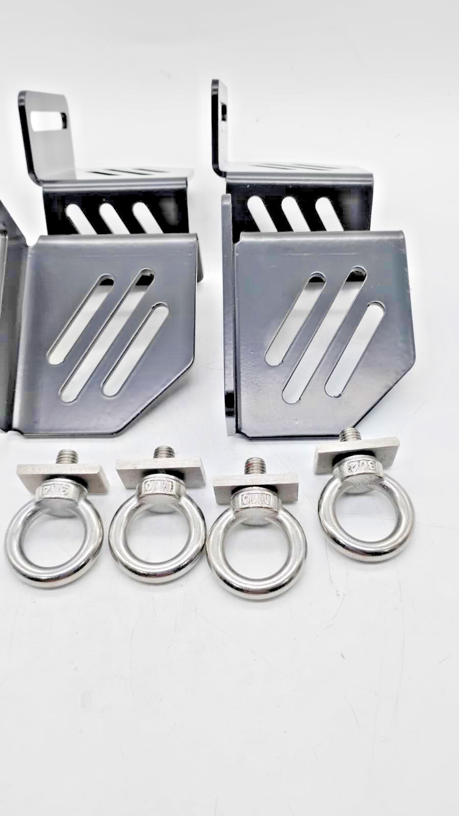 MaxxHaul 50845 Platform Cargo Corner Brackets Tie Down Anchors For 50616 Rack