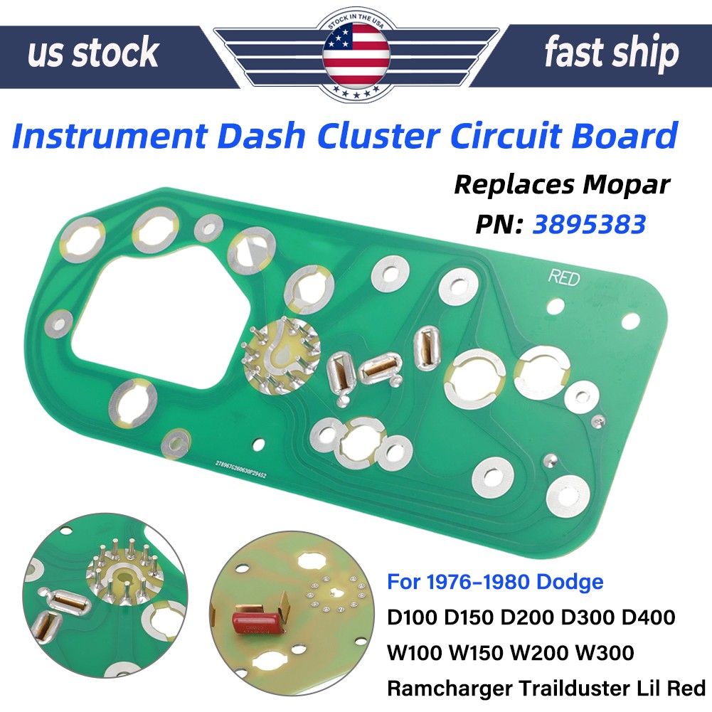 Circuit Board For 1976-1980 Truck/Van | D/W 100/200, Ramcharger, Lil Red, More