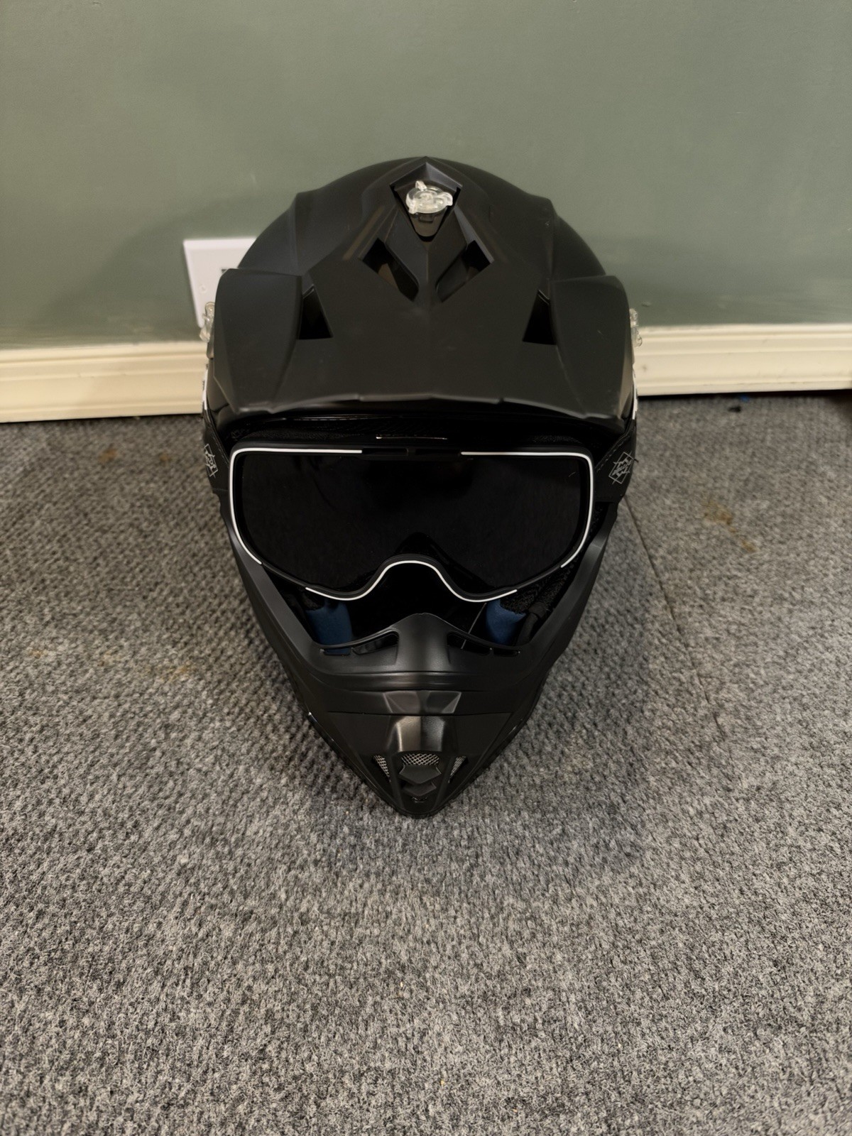 ILM Dirt bike Helmet With Goggles
