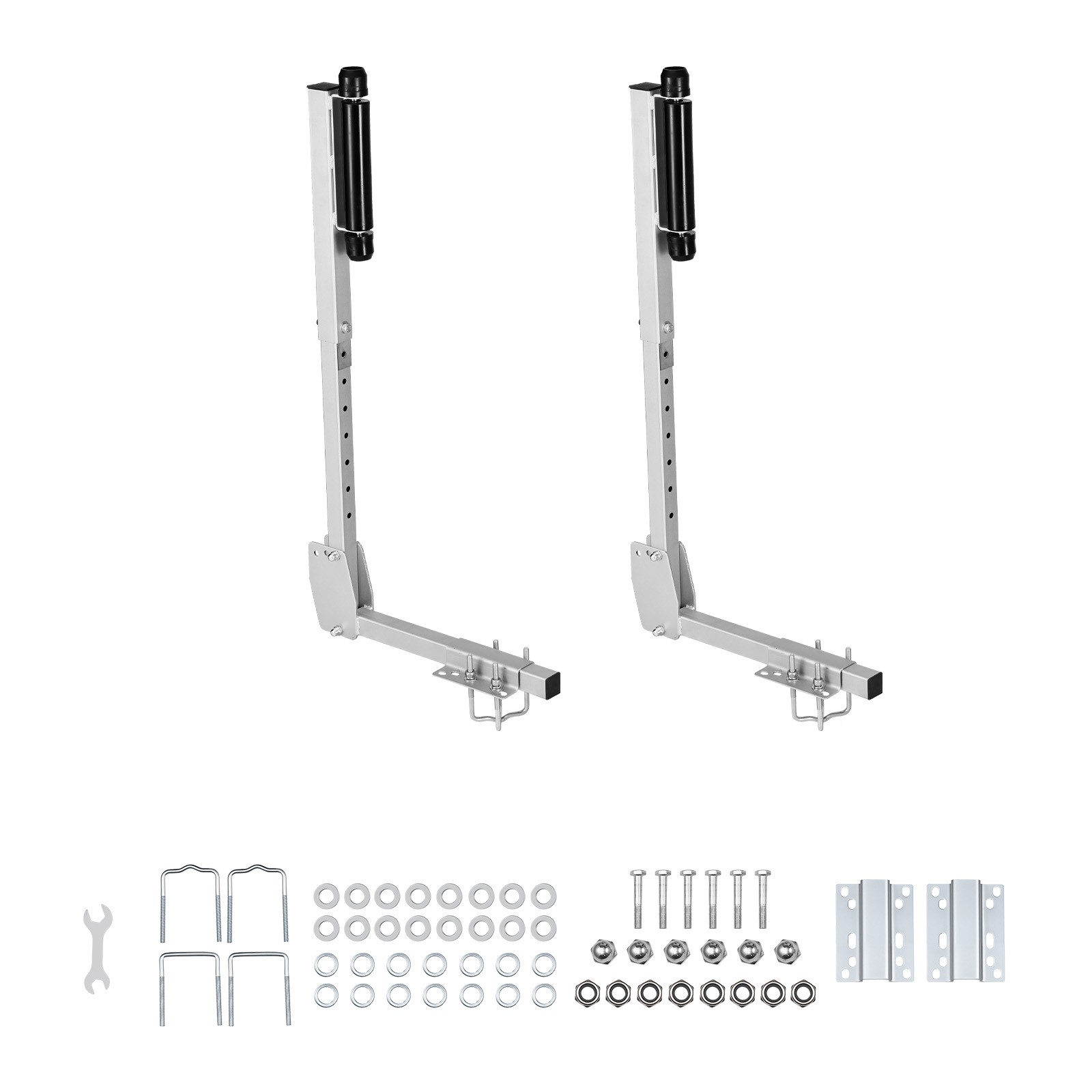 Uimoso Boat Trailer Guide 27.6-41.3 in Adjustable Galvanized Guide On Poles Kit