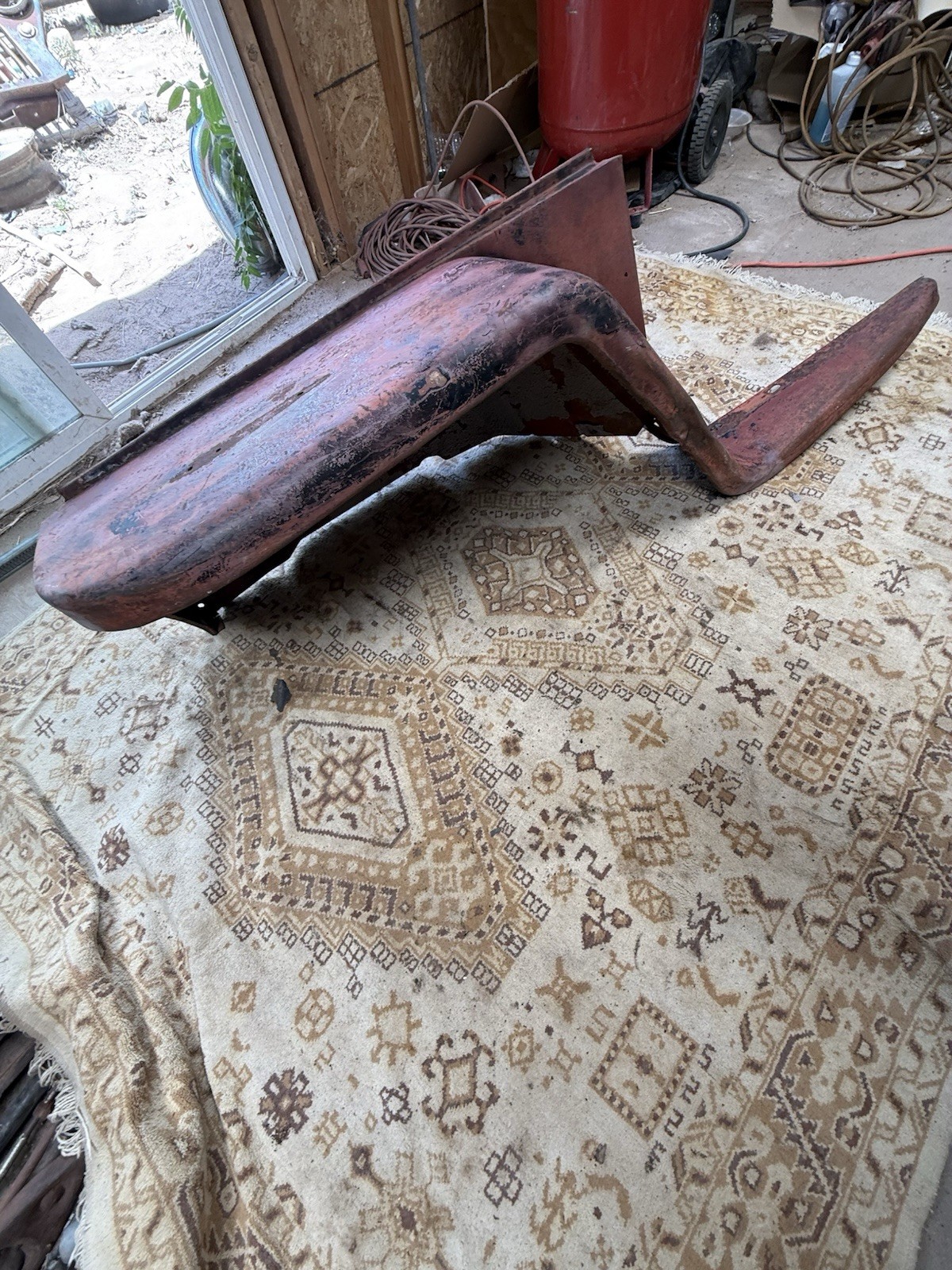 1949 Willys Jeepster Driver Side Front Fender Rare OEM Vintage