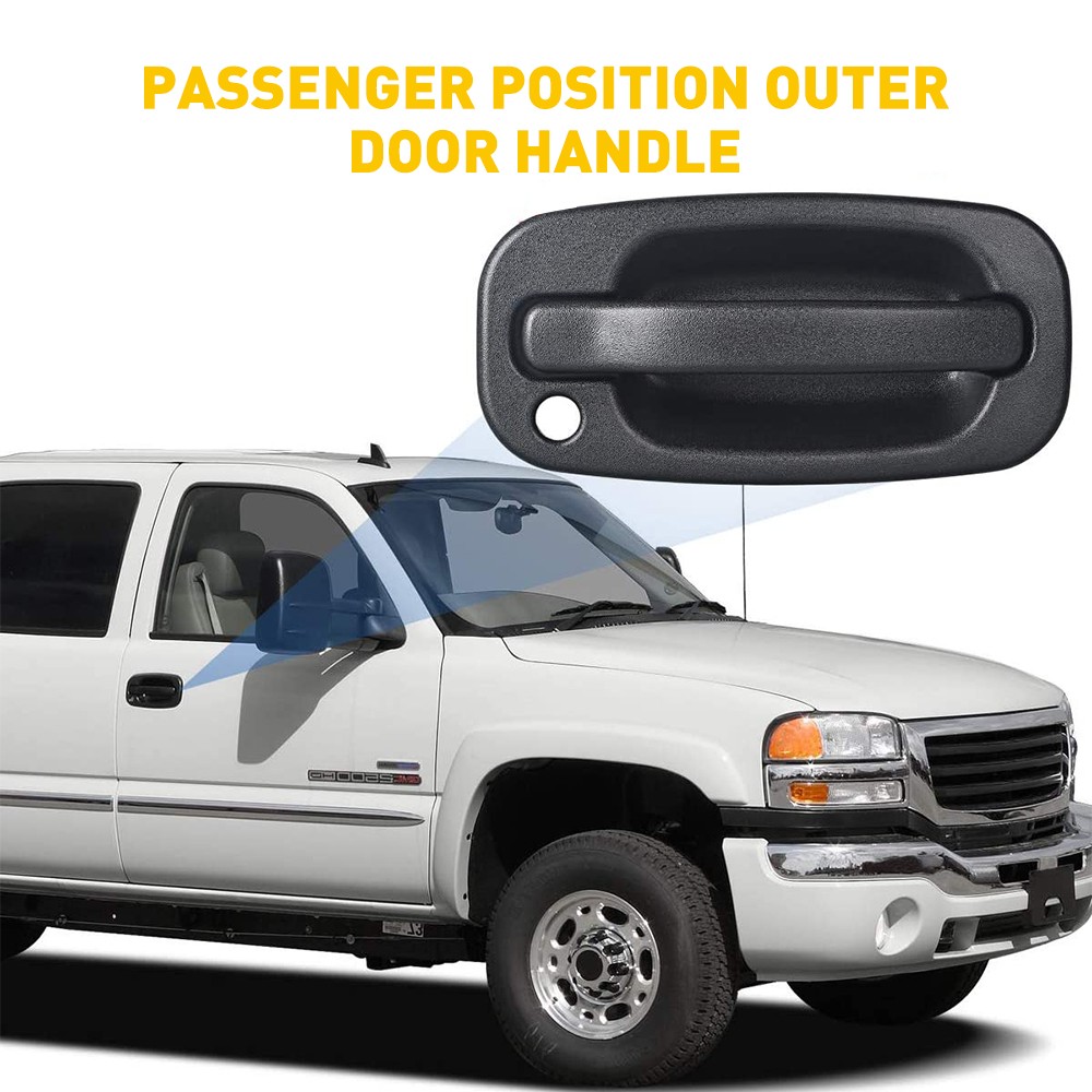 Front Driver Side Exterior Door Handle Right RH Fit 2001-2006 Chevy Cadillac GMC Front Driver Side Exterior Door Handle Right RH Fit 2001-2006 Chevy Cadillac GMC