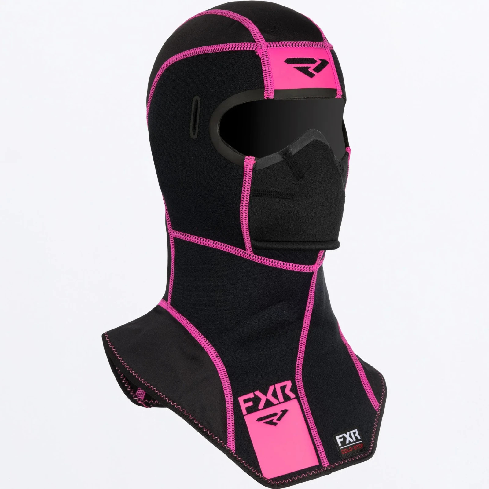 FXR Adult\'s Cold-Stop Anti-Fog Balaclava Black/Pink Size Small - 221658-1095-07 FXR Adult\'s Cold-Stop Anti-Fog Balaclava Black/Pink Size Small - 221658-1095-07