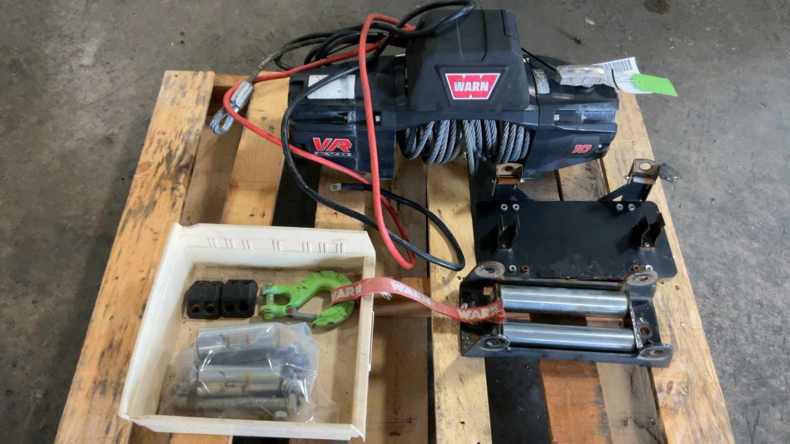 Warn VR EVO 10 Winch 103252 Used Jeep TJ JK JL Wrangler *Local Pickup*