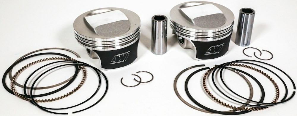 Wiseco Tracker Pistons Standard Bore Harley 88 to 95 Twin Cam 1999-2006 K0208PS