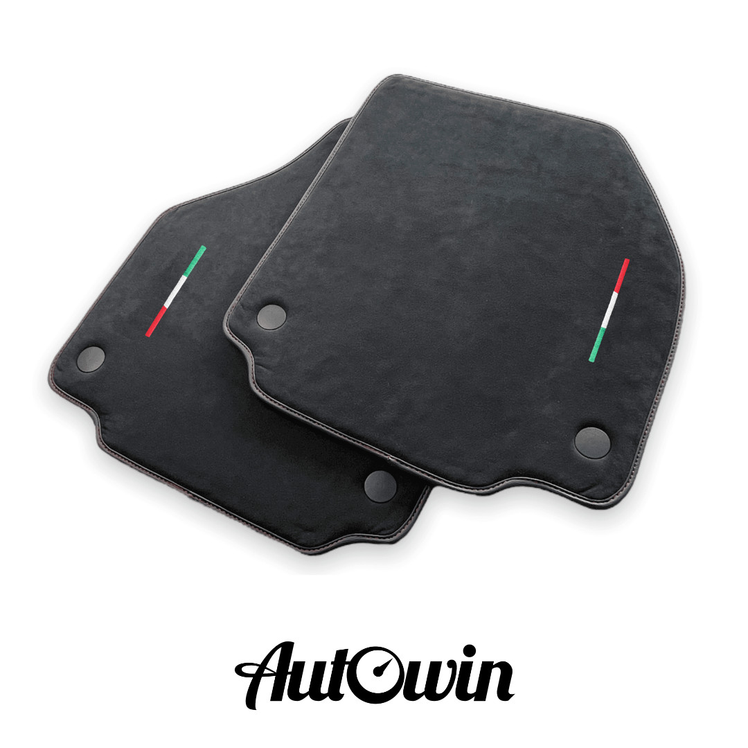 AutoWin Brand Floor Mats for Ferrari 458 Speciale with Alcantara Leather