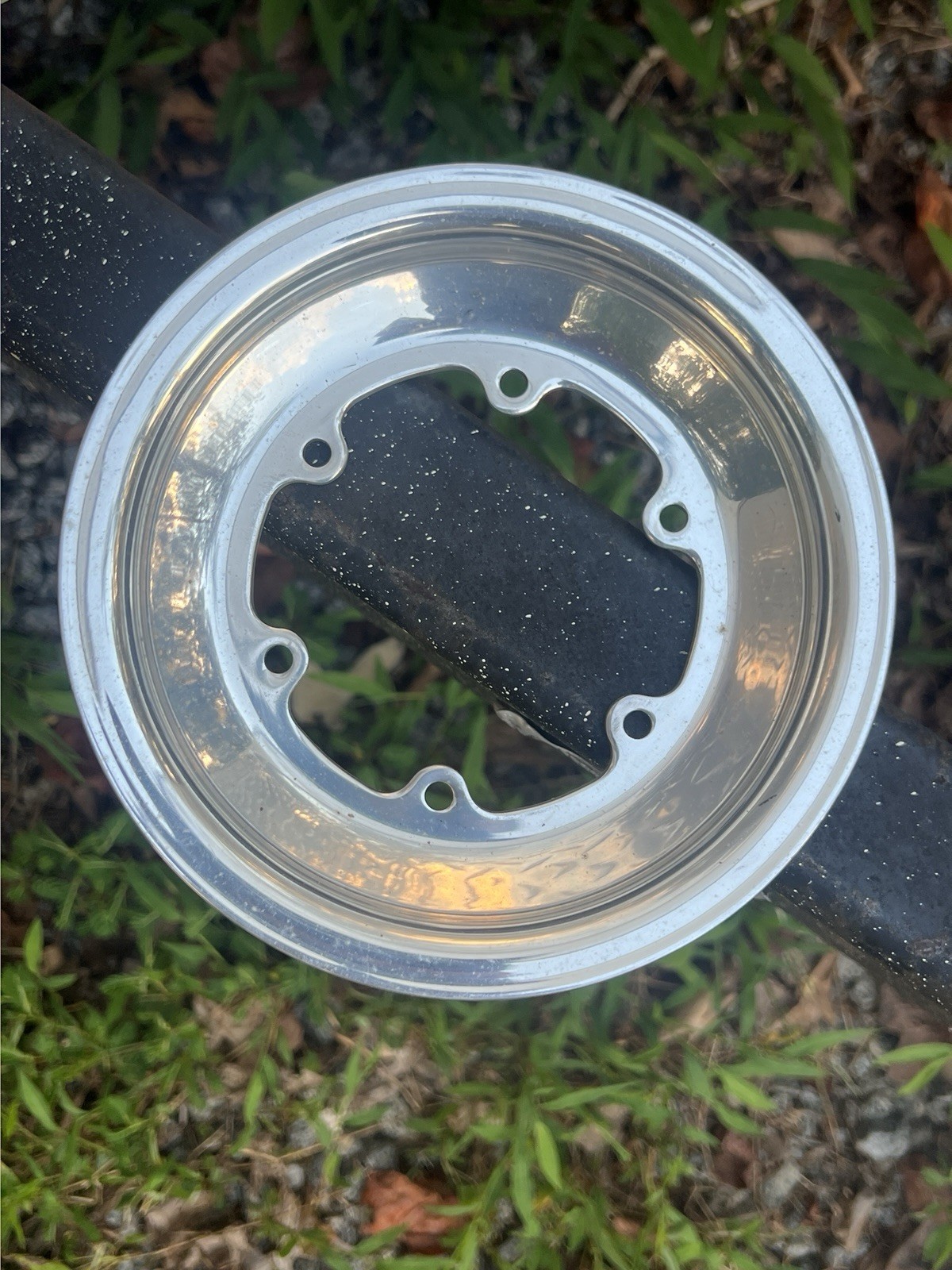 1 Pair Of Margay 6 Inch Front Disc Compatible Front Wheel Lips - Vintage Kart