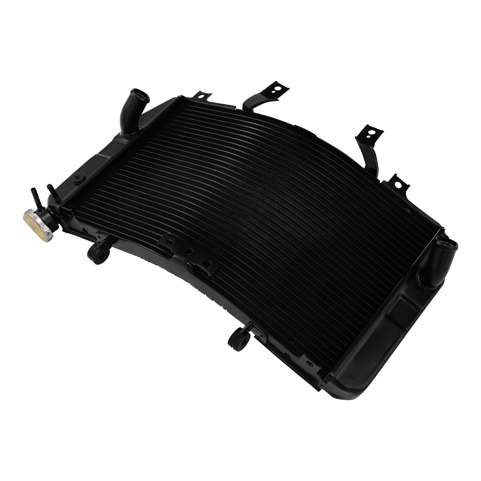 Black Radiator Engine Cooling Fit For Suzuki GSXR1000 GSX-R1000 2003 2004 03 04