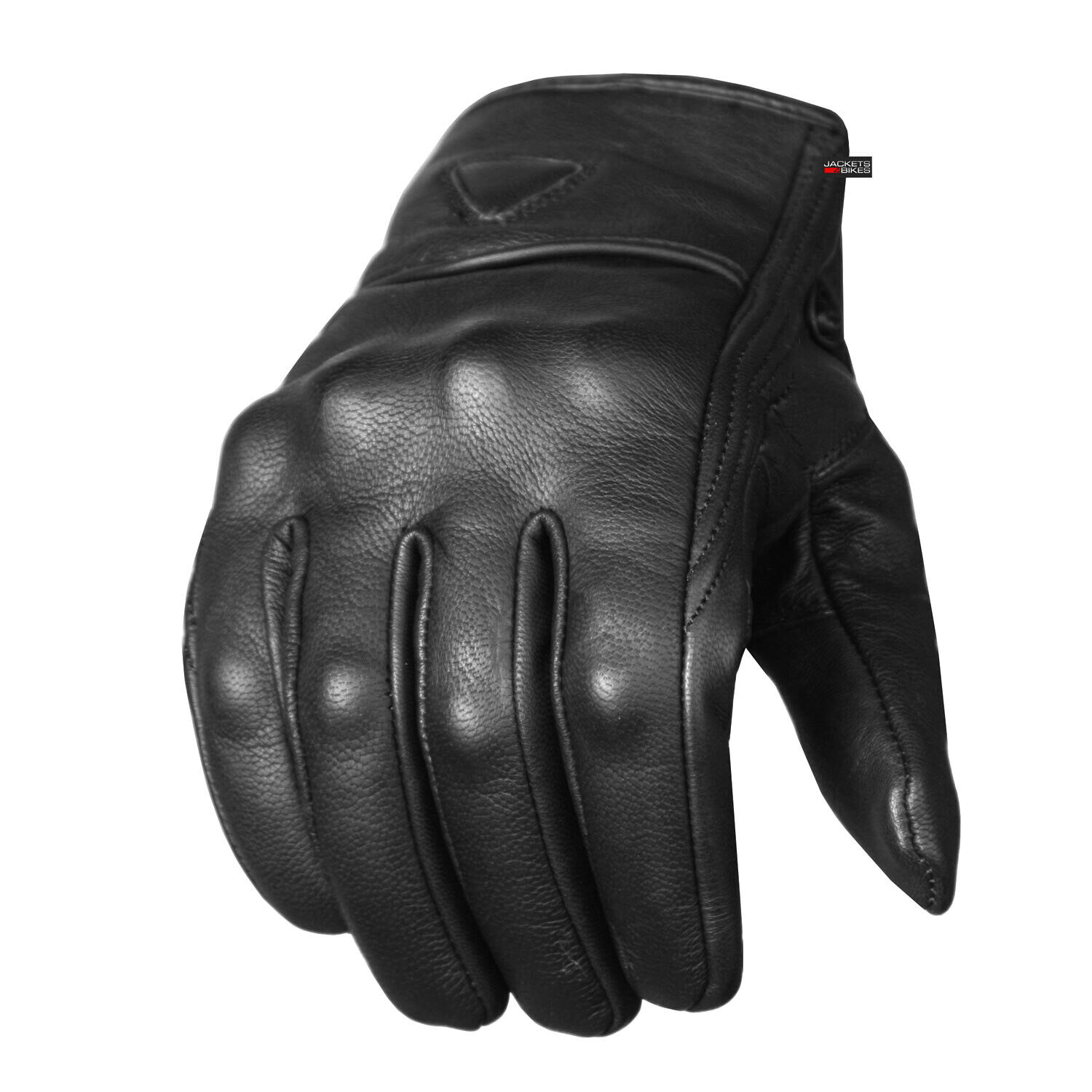 Men's Premium Leather Street Motorcycle Protective Cruiser Biker Gel Gloves