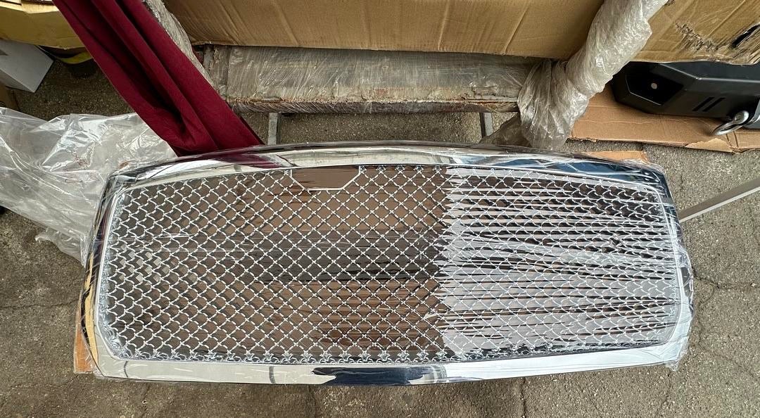 #15 04-06 DODGE DURANGO CHROME FRONT GRILL #15 04-06 DODGE DURANGO CHROME FRONT GRILL