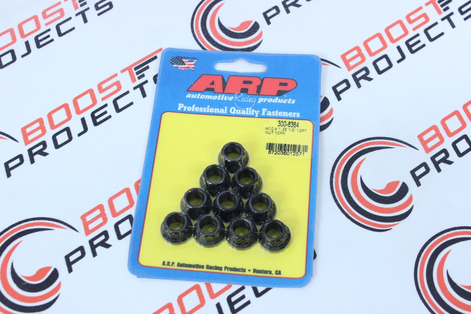 ARP M10 x 1.25 12pt, Nut Kit 8740 Chrome Moly M10-1.25 300-8364