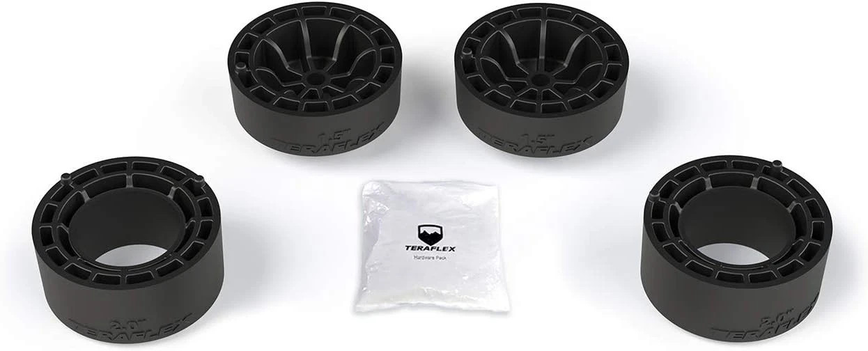 TeraFlex 1165200 Jeep JL Wrangler 4 Door 1.5 Inch Spacer Lift Kit TeraFlex 1165200 Jeep JL Wrangler 4 Door 1.5 Inch Spacer Lift Kit