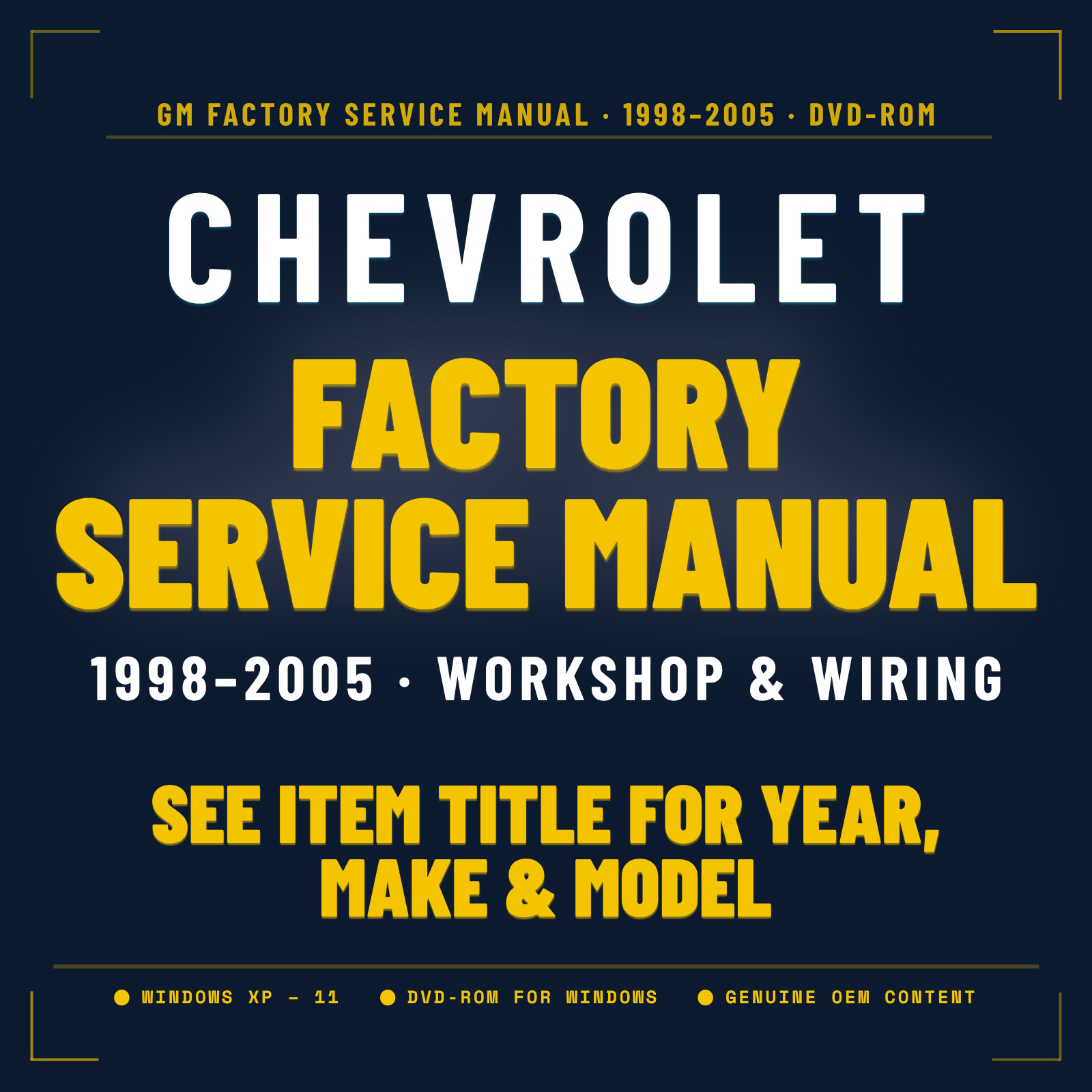 2002 2003 2004 2005 CHEVY TRAILBLAZER Service Repair Manual DVD
