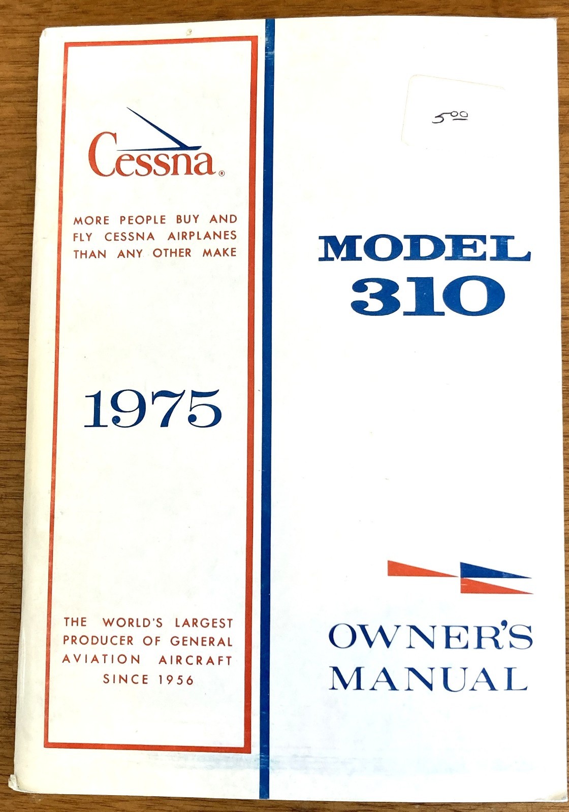 Cessna 310 1975 Owner\'s Manual
