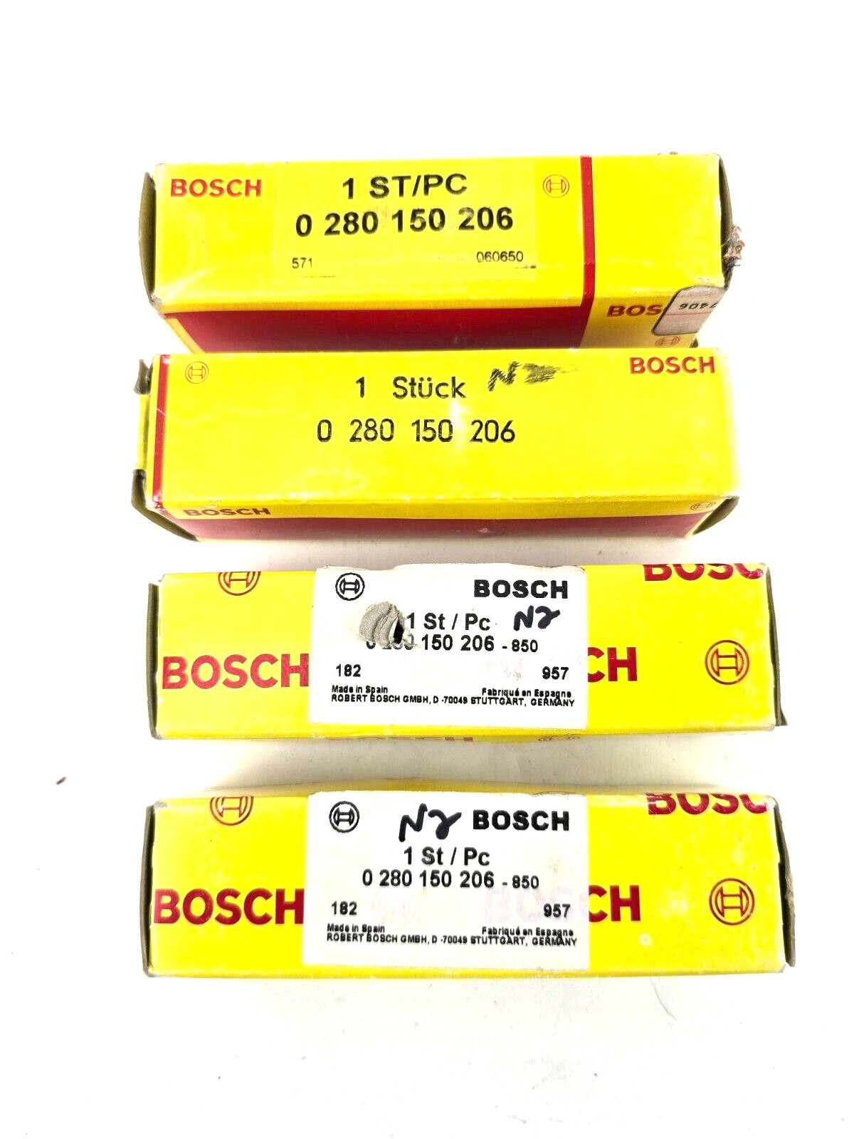 4pcs NOS Bosch Fuel Injector Vanagon Transporter 1.9L 2.1L 1983-1991 0280150206