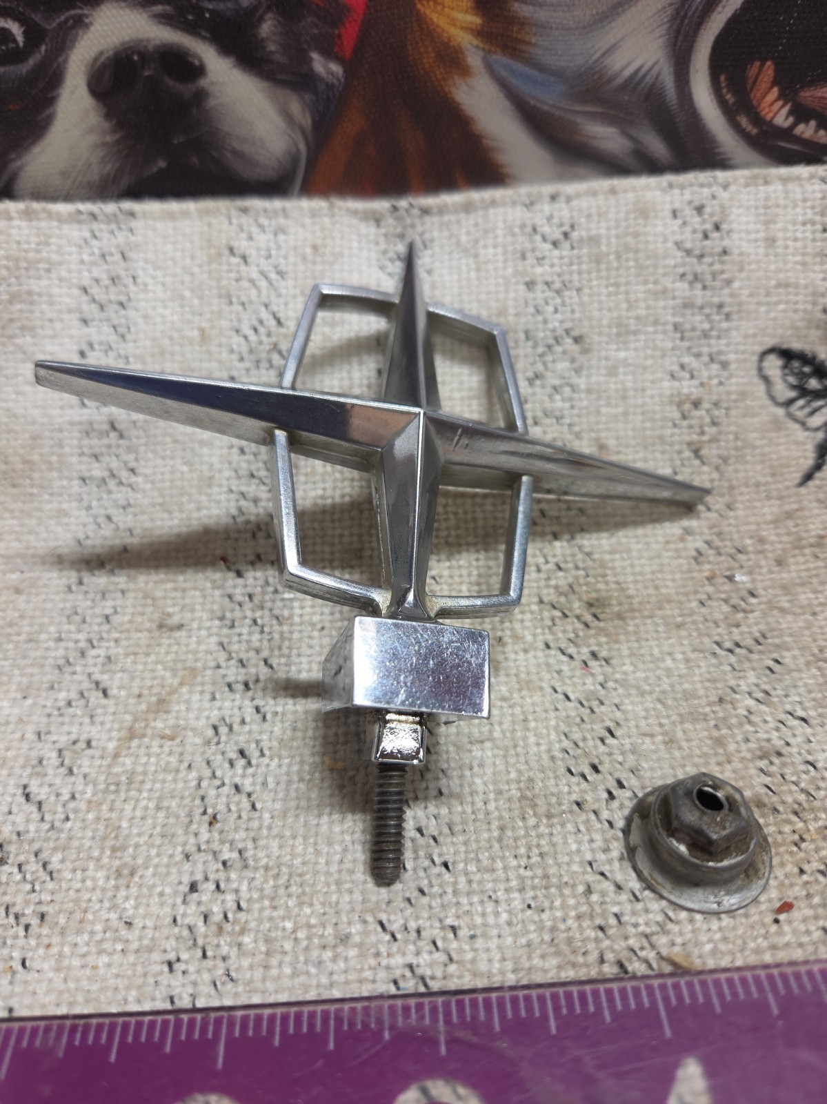 1959 1960 1961 Lincoln Continetal Hood Ornament 1959 1960 1961 Lincoln Continetal Hood Ornament