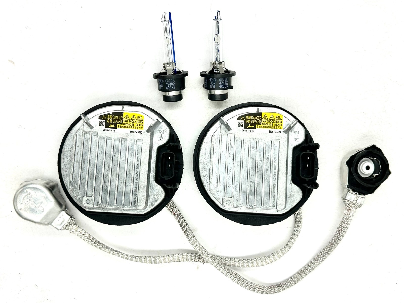 2x New Fits OEM 14-16 Lexus IS 250 350 F Xenon HID Headlight Ballast & D4S Bulb