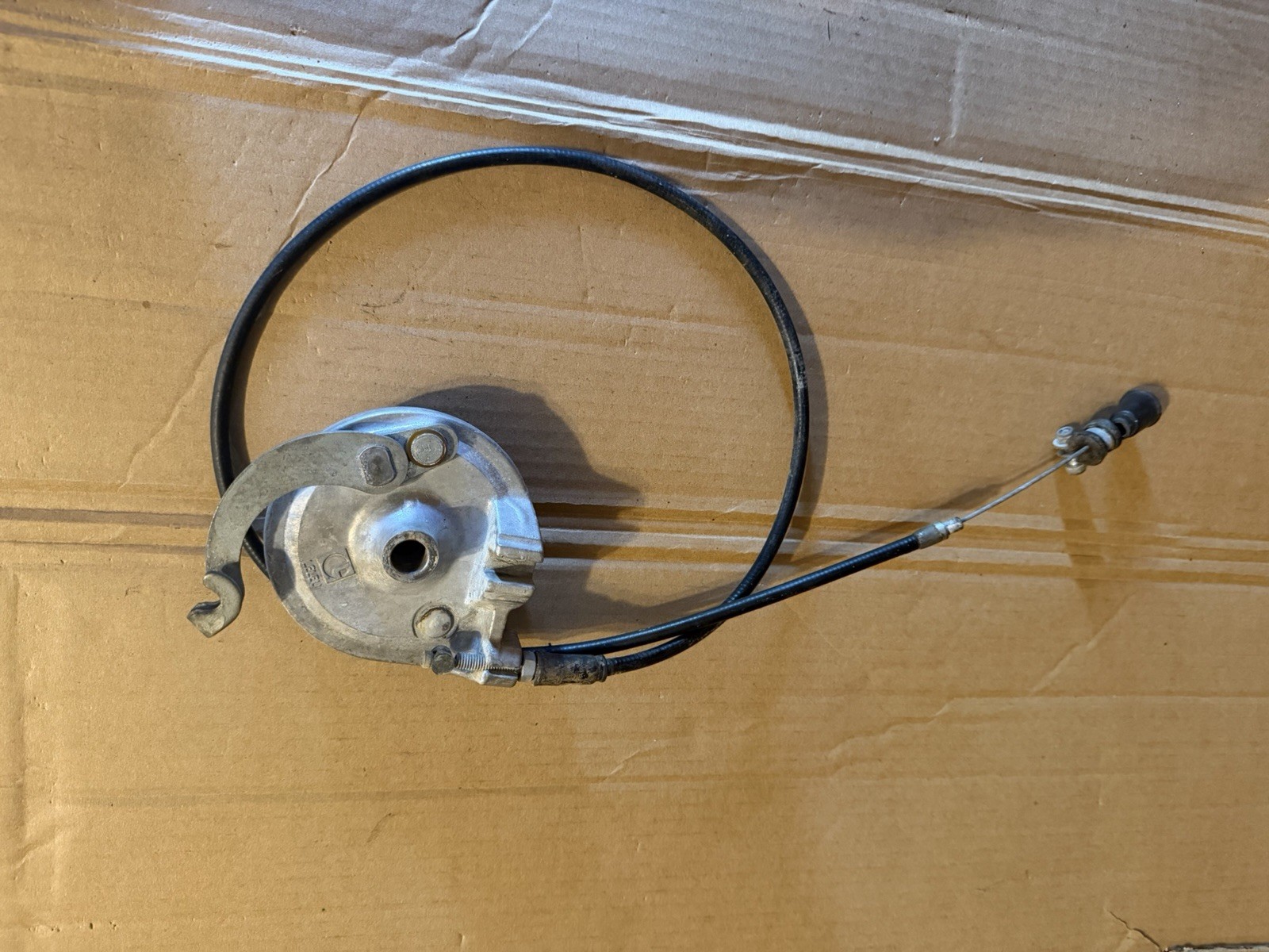 1997-2001 Ktm Pro Senior 50 Used Oem Front brake Drum/shoes/cable Nice
