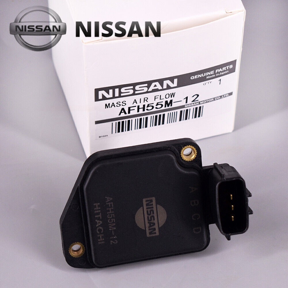 BRAND NEW OEM HITACHI Mass Air Flow Sensor For 1996-2004 Nissan Truck AFH55M-12 BRAND NEW OEM HITACHI Mass Air Flow Sensor For 1996-2004 Nissan Truck AFH55M-12