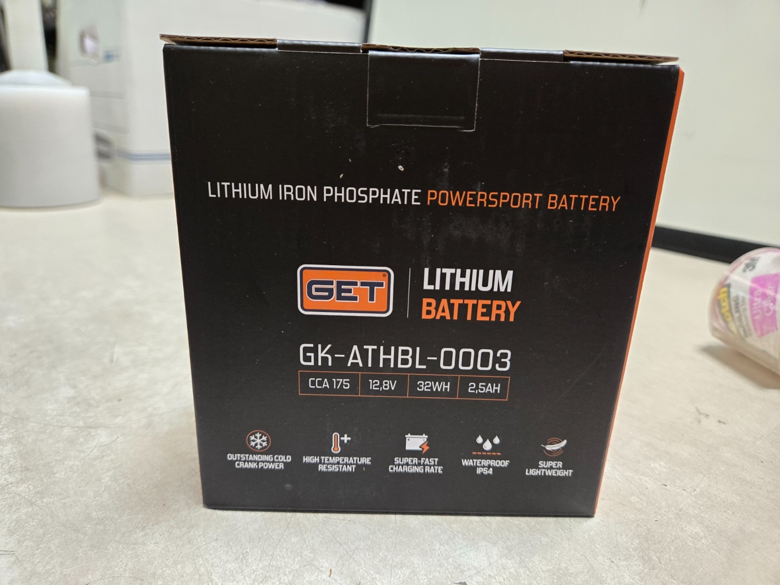 GET PRODUCTS Get Lithium Battery ATH3 GK-ATHBL-0003