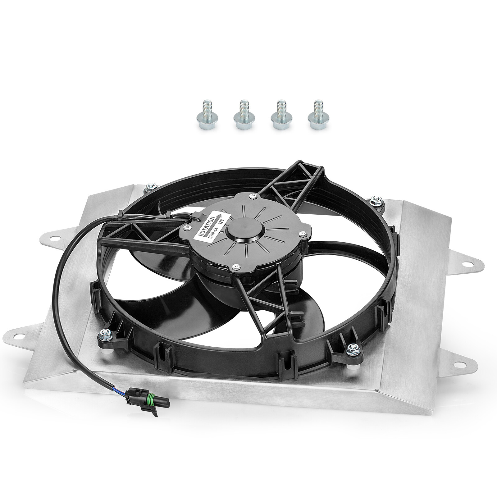 Radiator Cooling Fan with Shroud for Polaris ATV UTV Ranger 700 2005 2006 - 2009