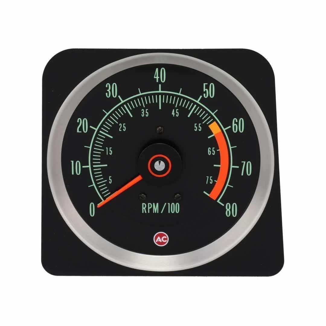 Tachometer 6000-8000 Red Line AMD Fits Chevrolet Camaro K-6469384